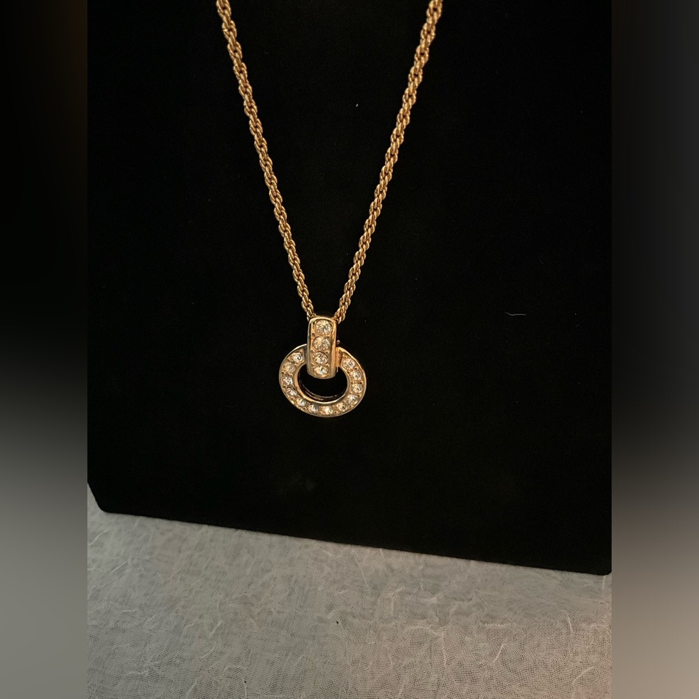 Authentic Christian Dior Gold Necklace - Picture 2 of 6